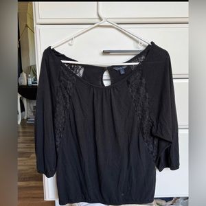 Black American Eagle Top
